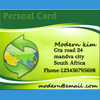 Business Card Maker Tool