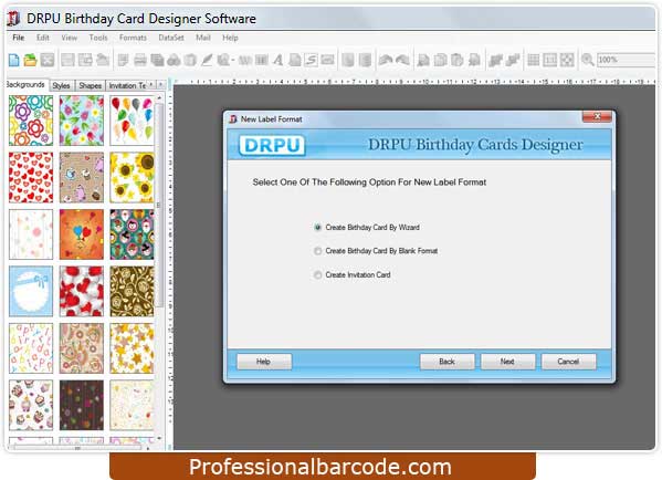 Birthday Card Maker Tool screenshot