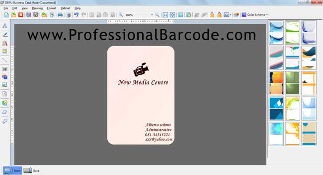 Windows 7 Professional Business Card Maker 9.2.0.1 full